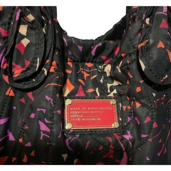 Marc by Marc Jacobs Pretty Nylon Tate Tote Red Medium Shoulder Bag - Picture 11 of 12